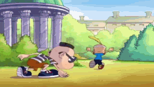Gif animé de copains de Titeuf